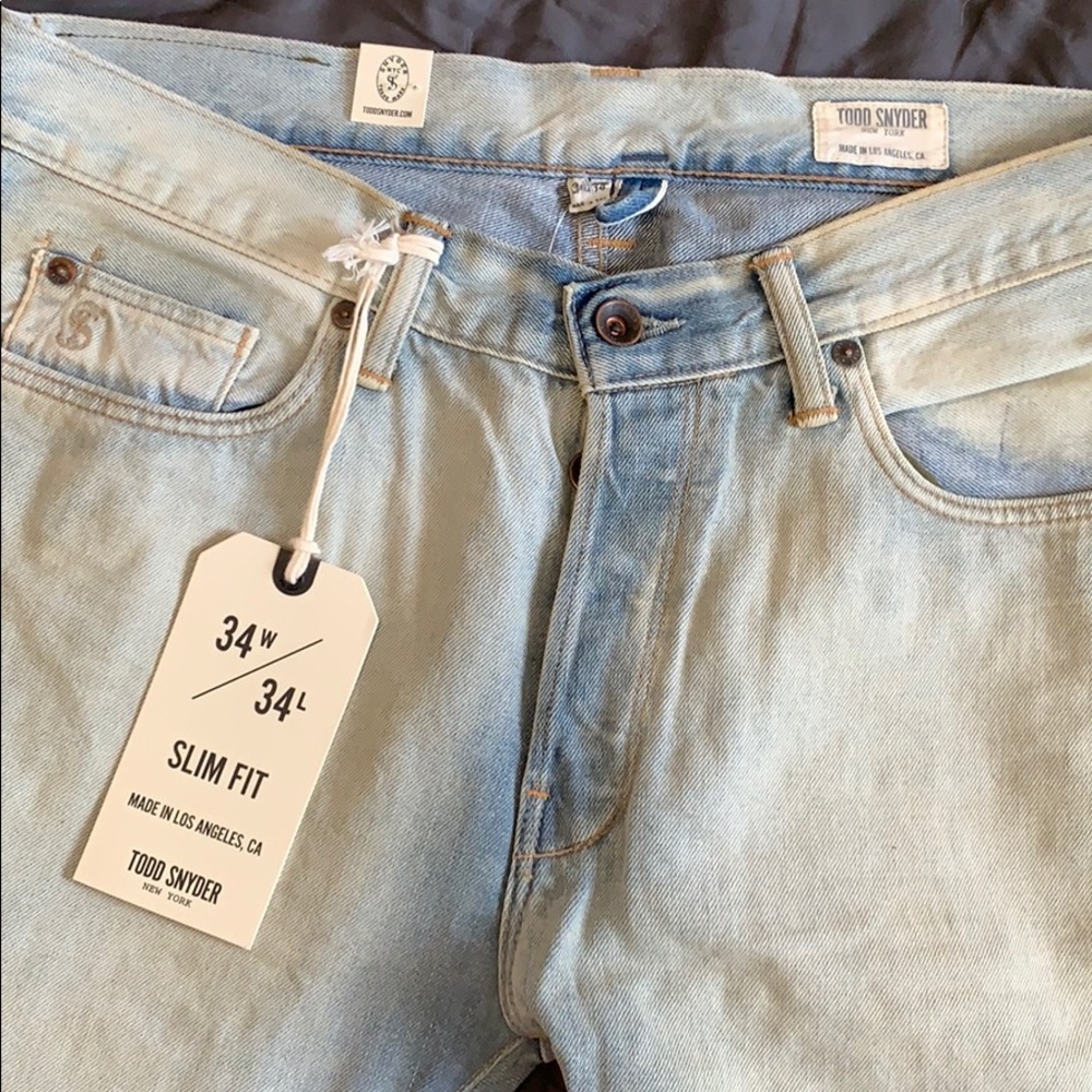 Todd Snyder Slim Fit Jeans